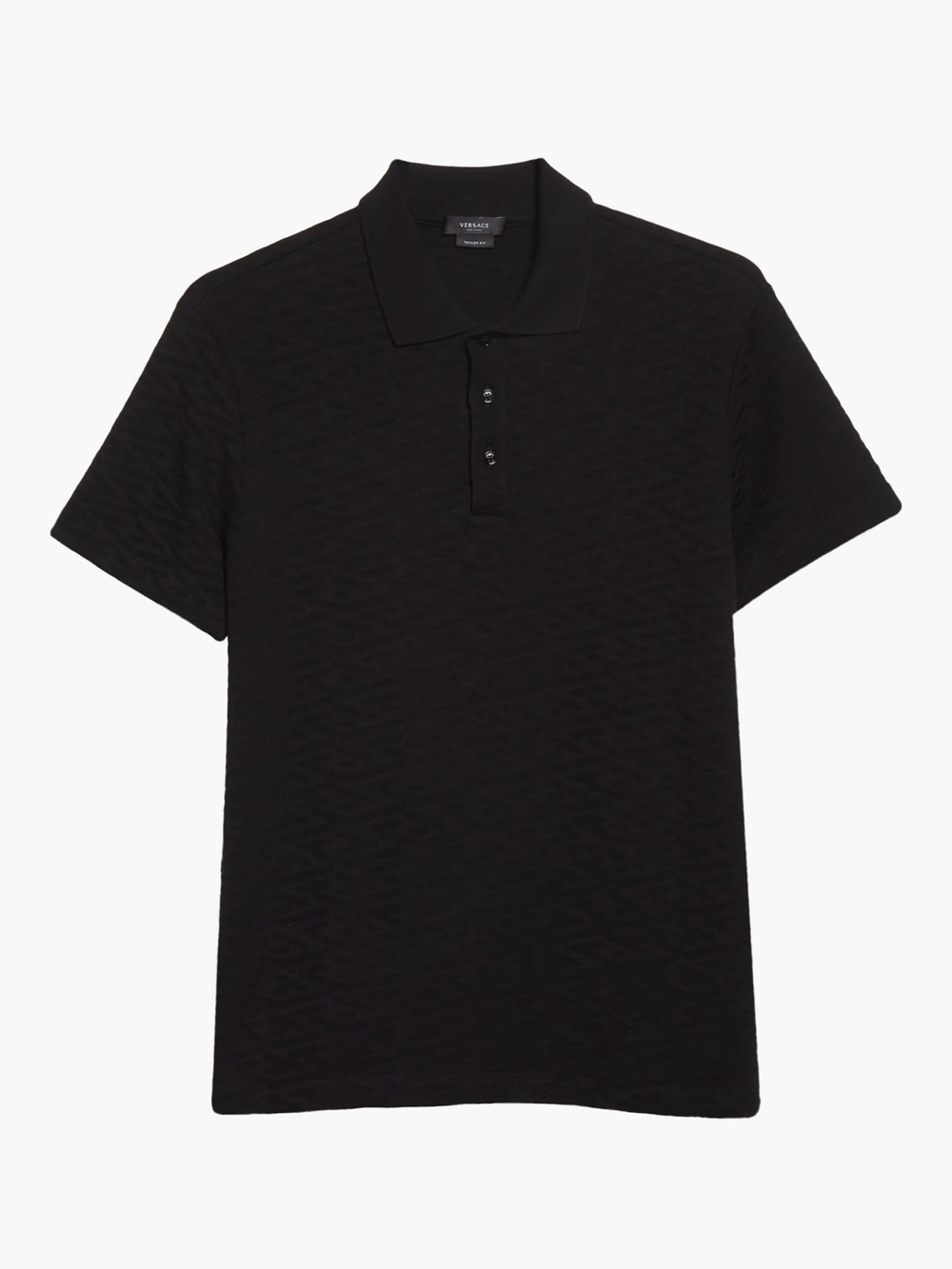 Versace Grecca Jacquard Polo
